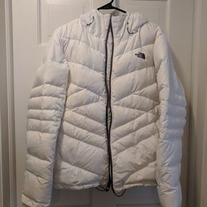 Women's North Face puffer coat